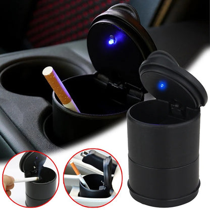 Smokeless LED Car Ashtray