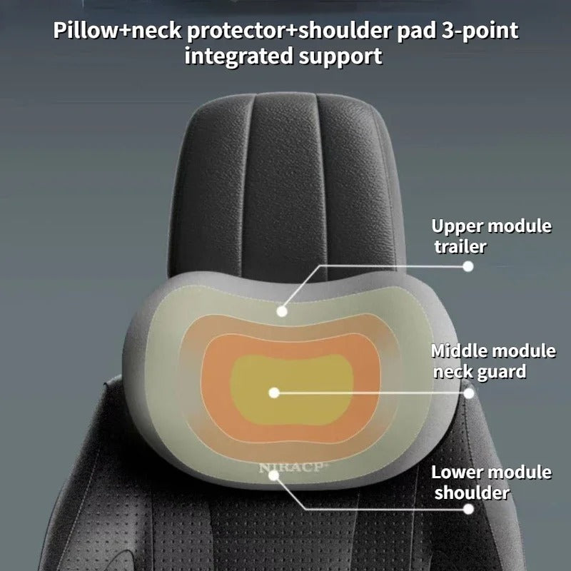 Memory Foam Headrest Pillow