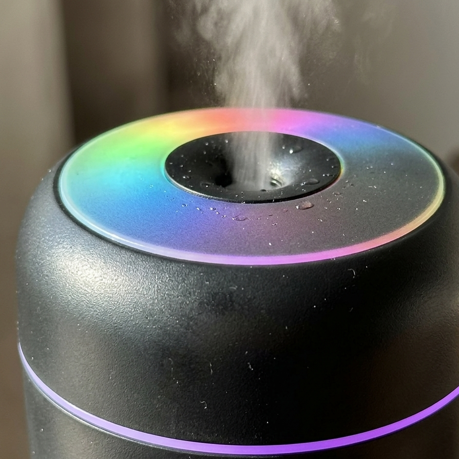 Mini Air Humidifier & Aroma Diffuser