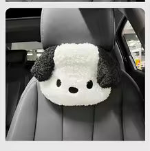 Squishy & Soft Plush Dog Headrest Pillow